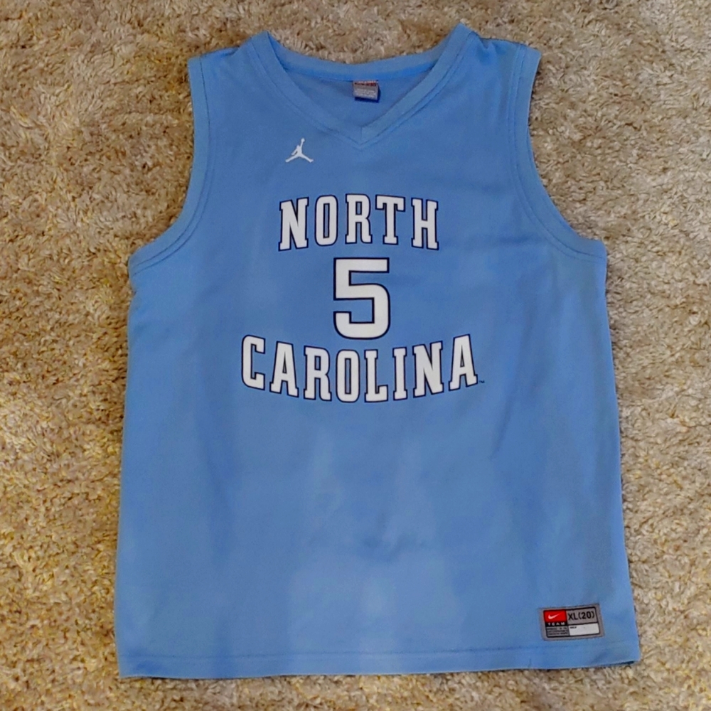 Vintage Tarheels nike #5 (ty lawson) jersey
